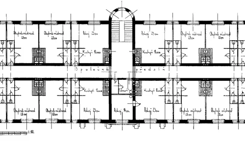 C371 Městský nájemní dům s malými byty